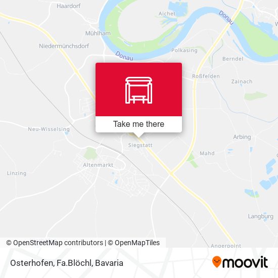 Osterhofen, Fa.Blöchl map