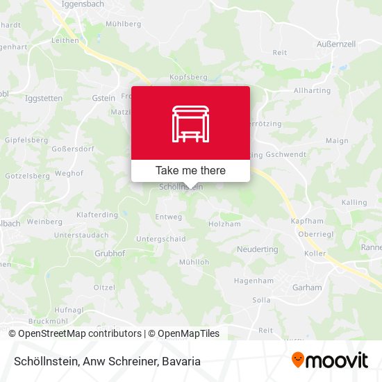 Schöllnstein, Anw Schreiner map