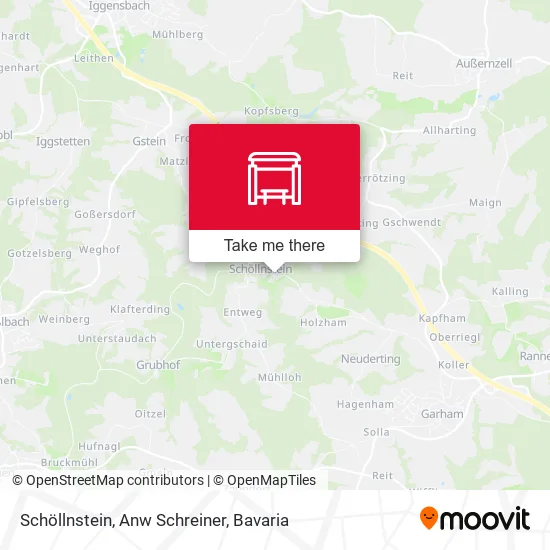 Карта Schöllnstein, Anw Schreiner