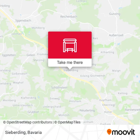Карта Sieberding