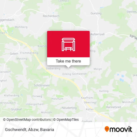 Карта Gschwendt, Abzw