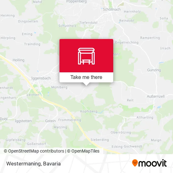 Карта Westermaning