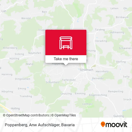 Карта Poppenberg, Anw Aufschläger
