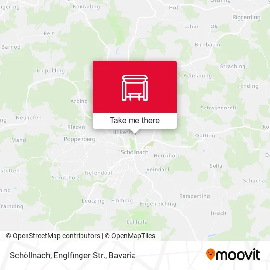 Карта Schöllnach, Englfinger Str.