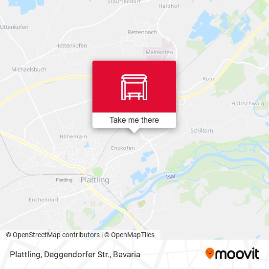 Plattling, Deggendorfer Str. map