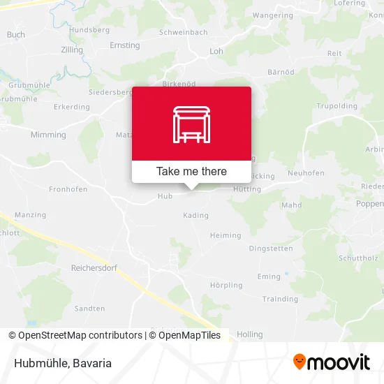 Карта Hubmühle