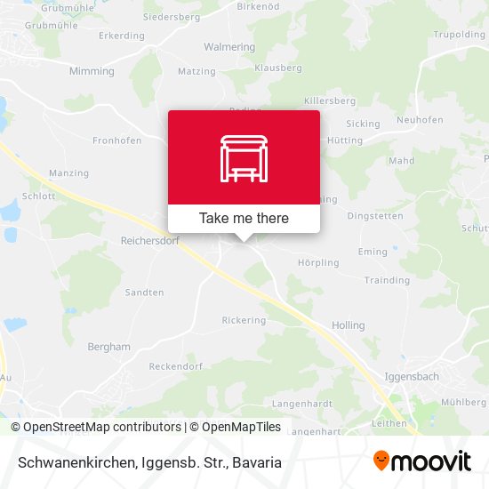 Schwanenkirchen, Iggensb. Str. map