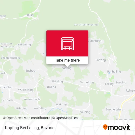 Карта Kapfing Bei Lalling