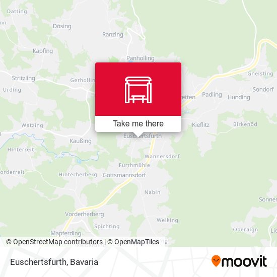Карта Euschertsfurth
