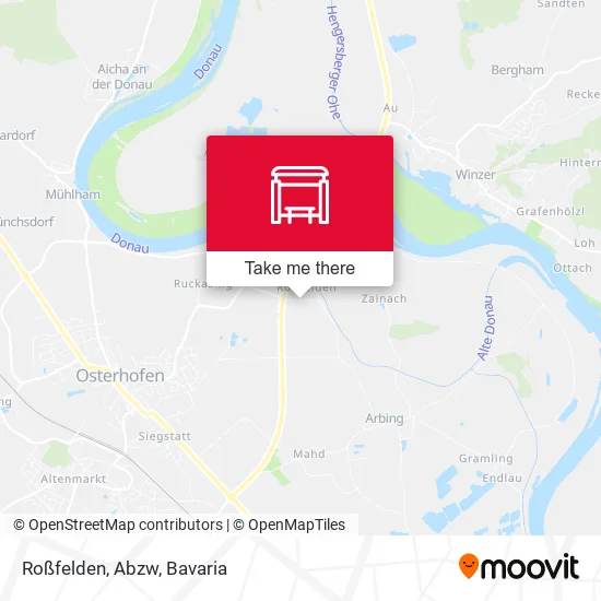 Карта Roßfelden, Abzw