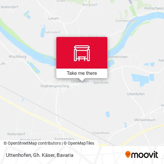 Карта Uttenhofen, Gh. Käser