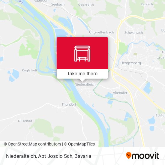 Niederalteich, Abt Joscio Sch map