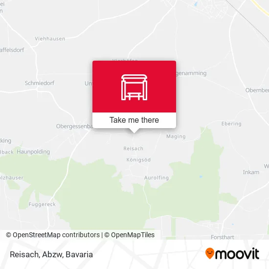 Карта Reisach, Abzw