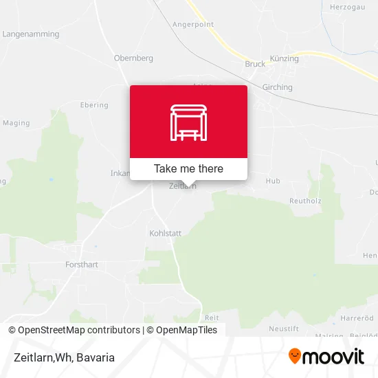 Карта Zeitlarn,Wh