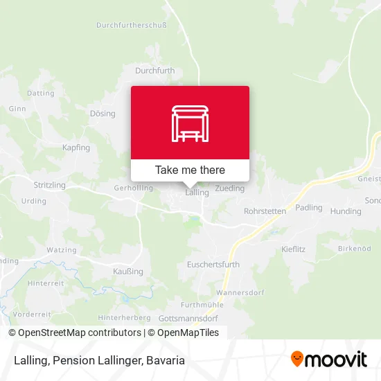 Карта Lalling, Pension Lallinger
