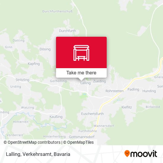 Карта Lalling, Verkehrsamt