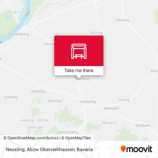 Neusling, Abzw Oberviehhausen map