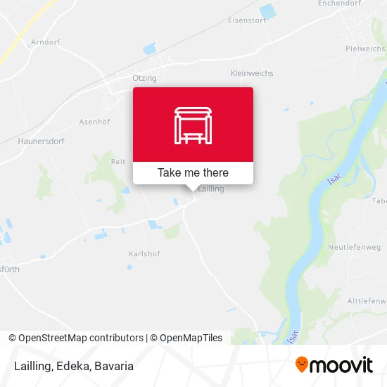 Карта Lailling, Edeka