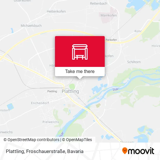 Карта Plattling, Froschauerstraße