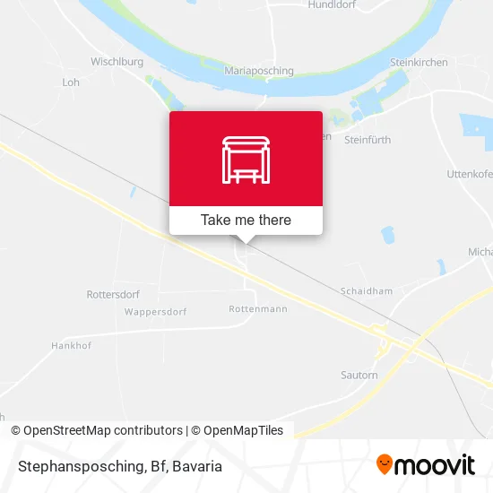 Карта Stephansposching, Bf
