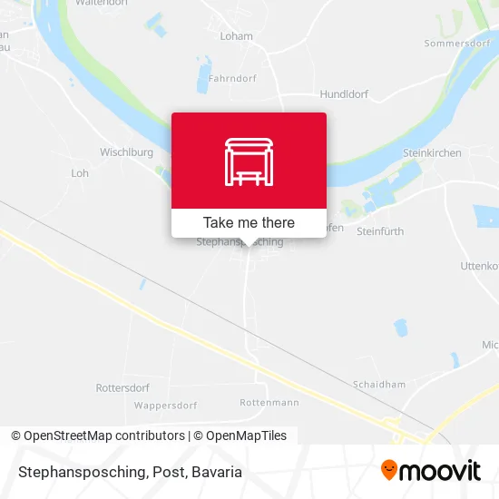 Карта Stephansposching, Post