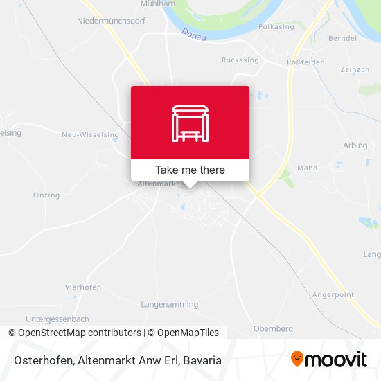 Osterhofen, Altenmarkt Anw Erl map