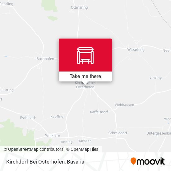 Kirchdorf Bei Osterhofen map