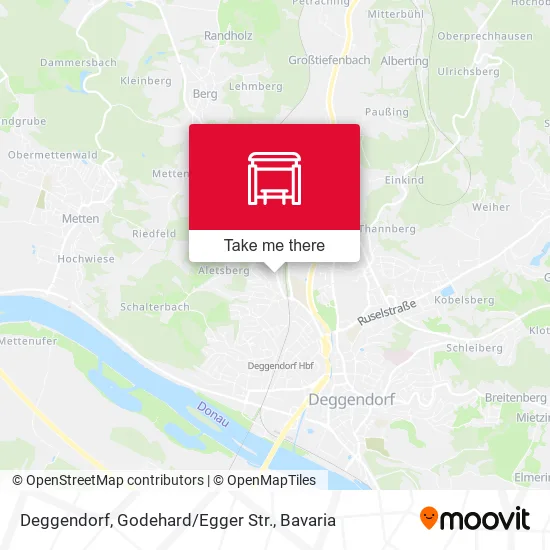 Карта Deggendorf, Godehard / Egger Str.