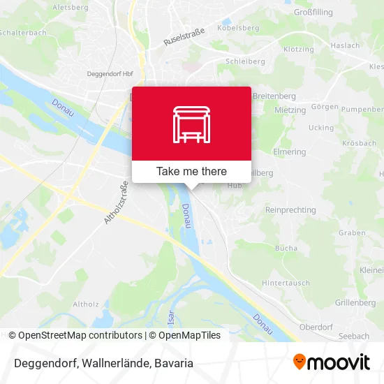 Карта Deggendorf, Wallnerlände