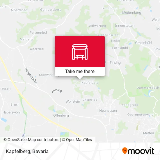 Карта Kapfelberg