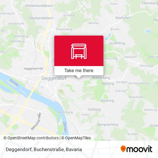 Deggendorf, Buchenstraße map