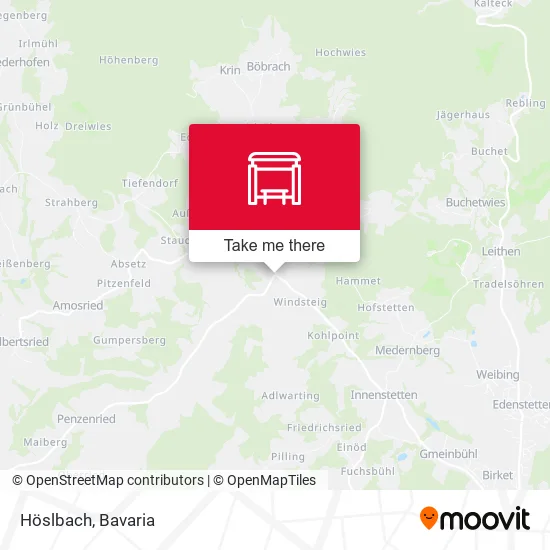 Карта Höslbach