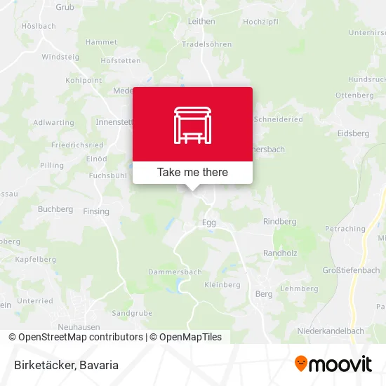 Карта Birketäcker