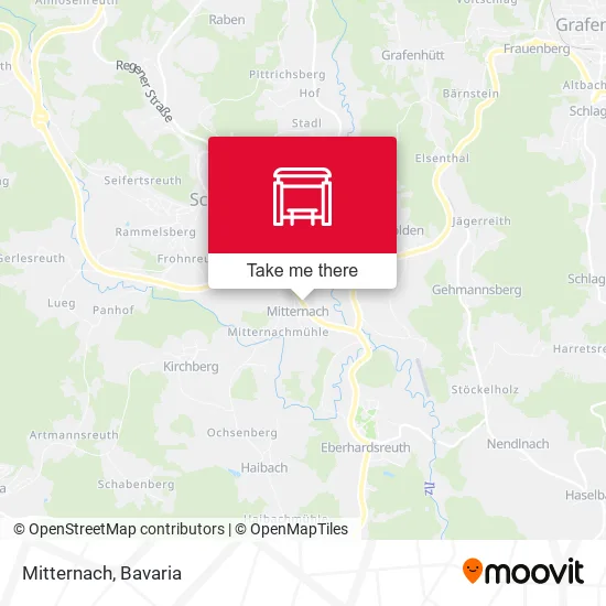 Карта Mitternach