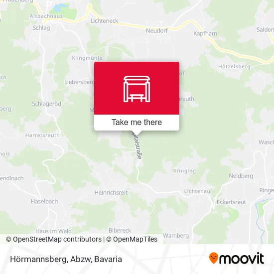 Карта Hörmannsberg, Abzw