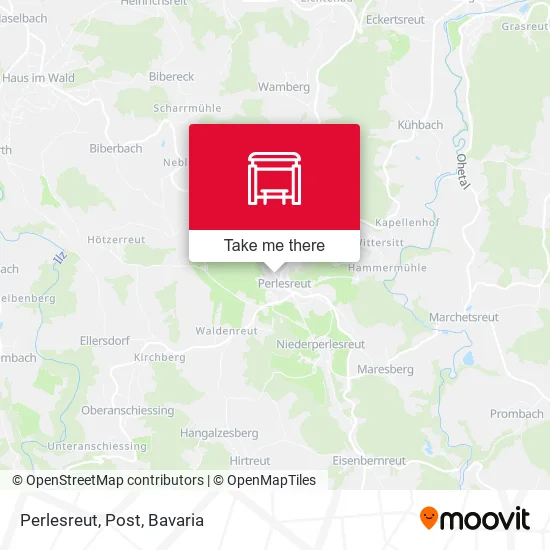 Карта Perlesreut, Post