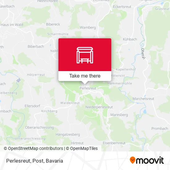 Карта Perlesreut, Post