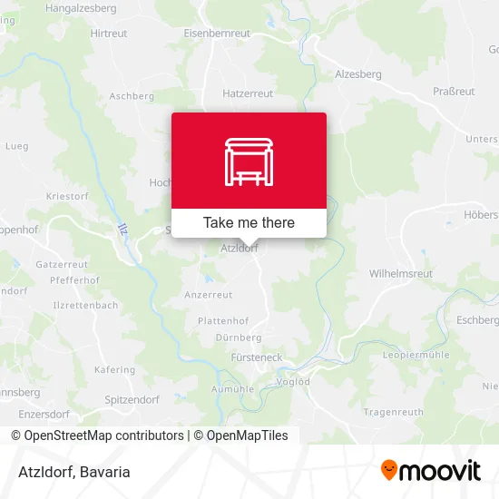 Atzldorf map
