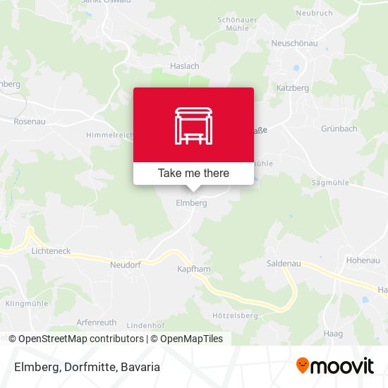 Карта Elmberg, Dorfmitte
