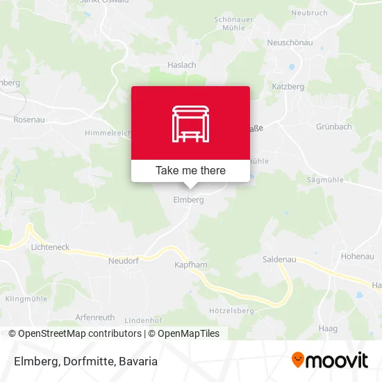 Карта Elmberg, Dorfmitte