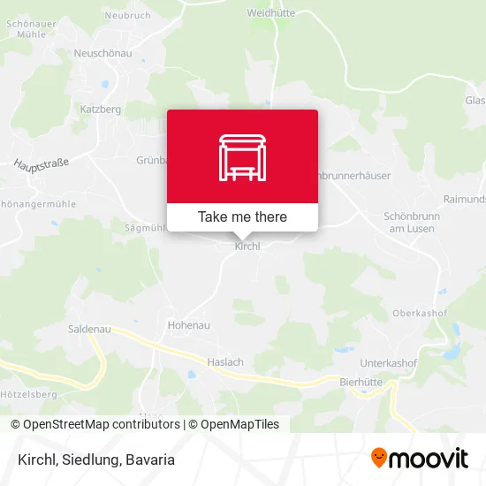 Карта Kirchl, Siedlung