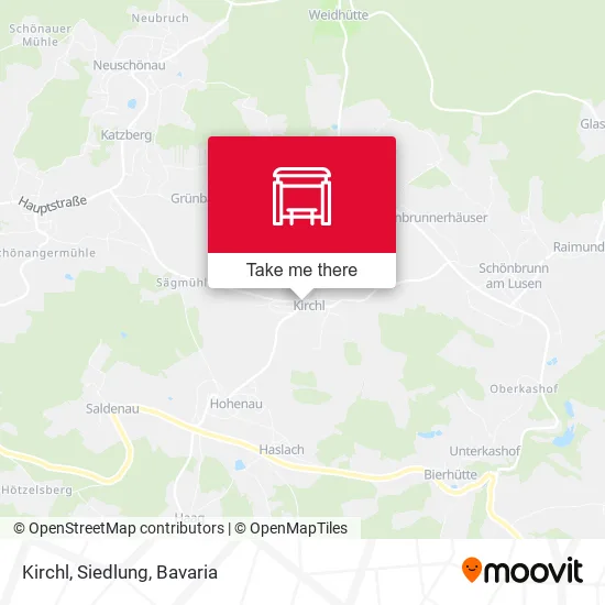 Карта Kirchl, Siedlung