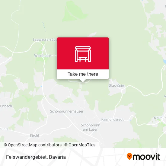 Карта Felswandergebiet
