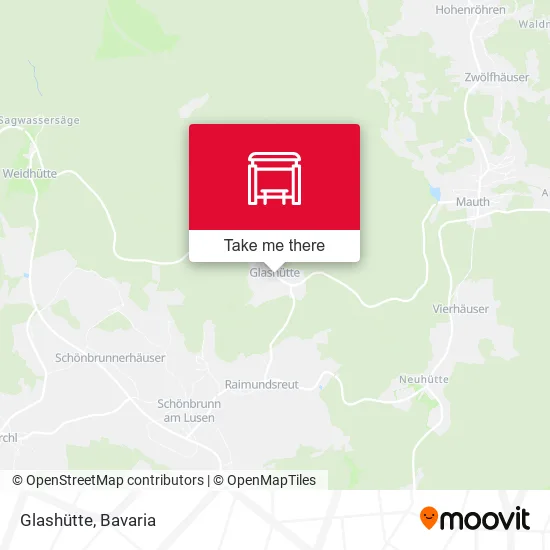 Карта Glashütte