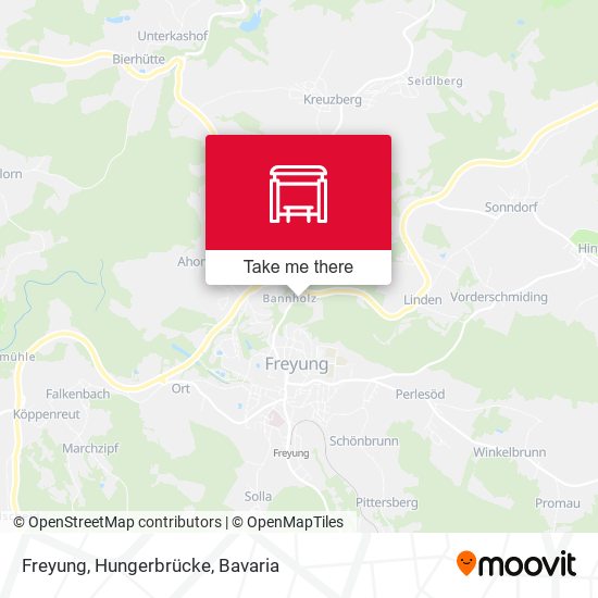 Freyung, Hungerbrücke map