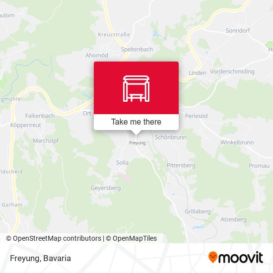 Freyung map