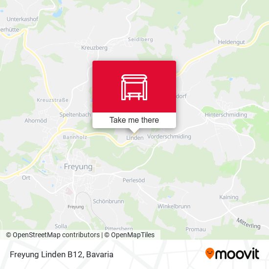 Freyung Linden B12 map