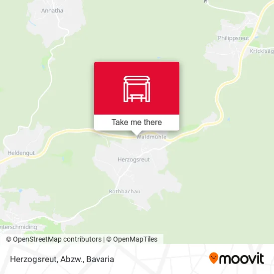 Карта Herzogsreut, Abzw.