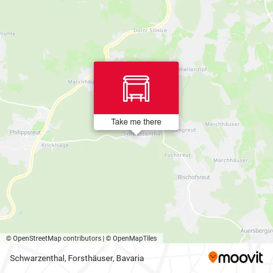 Карта Schwarzenthal, Forsthäuser