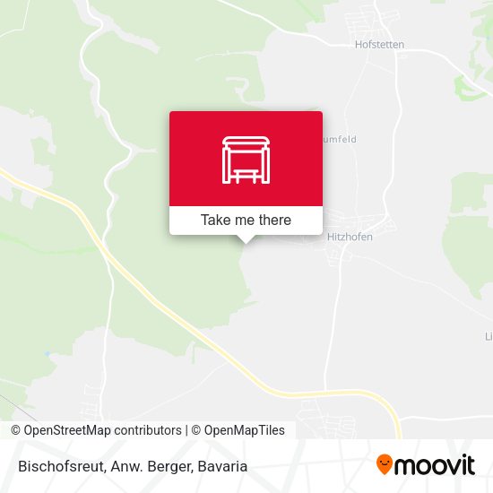 Карта Bischofsreut, Anw. Berger